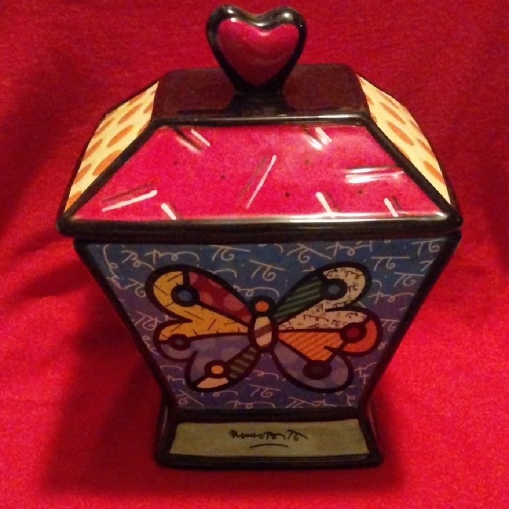 Romero Britto Jar